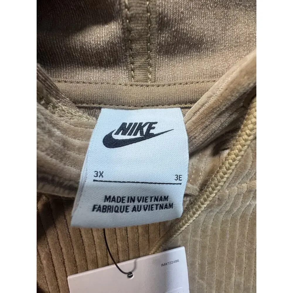 Nike Loose Fit Hoodie Women's Sz 3X‎ Brown Brand New
